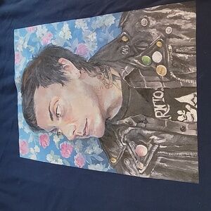 NWOT MCR Frank Iero Gildan Tee
